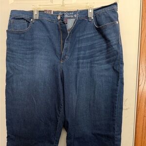 Gloria Vanderbilt Amanda Capri Blue Jeans